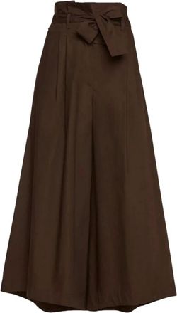 Simona Corsellini Donna, Pantaloni, Marrone, S, new
