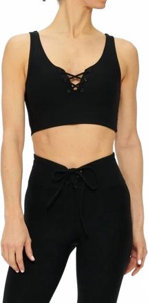 YEAR OF OURS Stretch Football Bra In Black