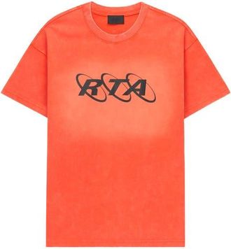 Rta Colin Planetary Oversize Graphic T-Shirt in Orange Planetary at Nordstrom, Size Xxx-Large