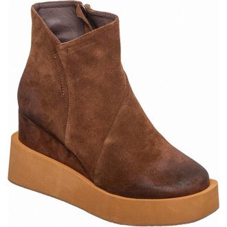 Antelope Suede Platform Wedge Boot in Chocolate at Nordstrom Rack, Size 10
