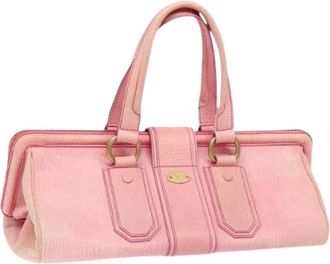 Celine Pre-owned Handbags, female, Pink, Size: ONE SIZE Pre-owned Vintage Handbag