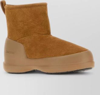 Moon Boot suede mezzaluna mid ankle boots