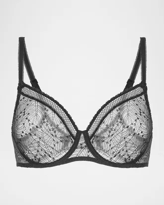 Simone P&eacute;r&egrave;le Comete Molded Full Cup Convertible Lace Bra