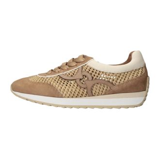 Softwaves Sneakers - Dames - Schoenen - Beige - Maat: 38 EU Leer