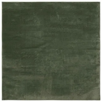 Safavieh Alfombra poli&eacute;ster s&oacute;lido y tonal verde 160 x 160 cm