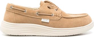 Liu Jo suede boat shoes - Brown