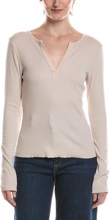 Michael Stars Salem Mixed Henley Top