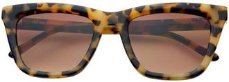 Freyrs Eyewear Lucy Square Sunglasses in Milky Tortoise at Nordstrom