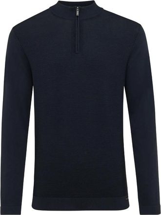 Gentiluomo Stijlvolle Trui - Heren - Ronde hals truien - Blauw - XL - Truien & Vesten