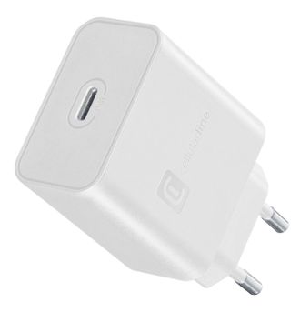 OEM Cellularline Super Fast Charger Pd 45w Cargador De Bater&iacute;as De Red Usb-c De 45w