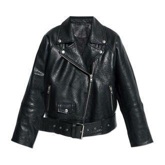 Stand Studio Leather Jackets, female, Black, Size: XS Romy Leather Jacket