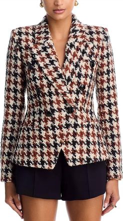 L'agence Marie Double Breasted Blazer In Multi