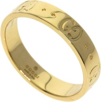 Gucci Yellow Gold (18K) Band Ring (Pre-Owned)
