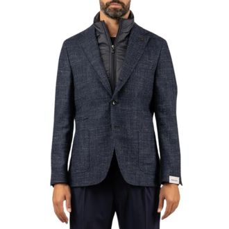 Paoloni Giacca Sartoriale - - Jackets - Uomo - Blu - S