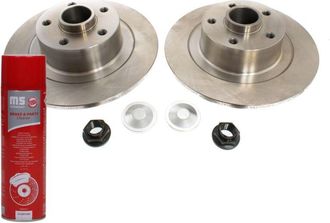 OEM Discos De Freno Con Rodamiento Trasero 2401110181b-pcs-ms 2 Uds