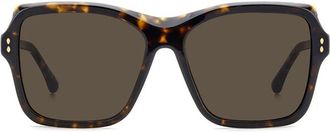 Isabel Marant IM 0193/S 086/70 Womens Sunglasses Tortoiseshell Size 58