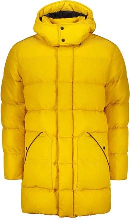 Herno Cappotto imbottito con cappuccio - Giallo