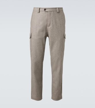 Brunello Cucinelli Wool tapered pants