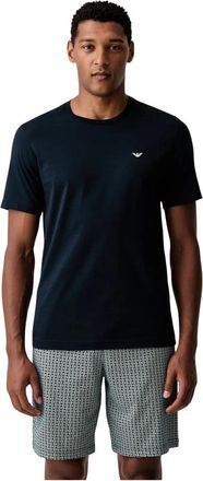 Emporio Armani Pyjamaset van twee delen - Heren - Pyjama - Veelkleurig - XL - Katoen - Nachtkleding