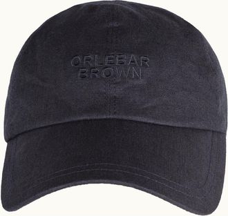 Orlebar Brown Barney Linen Linen Cap in Night Iris at Nordstrom