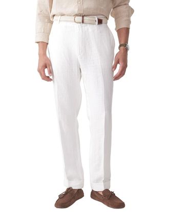 J.McLaughlin J.Mclaughlin White Oxford Pant