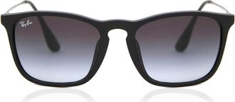 Ray-Ban RB4187F Chris Asian Fit 622/8G Mens Sunglasses Black Size 54