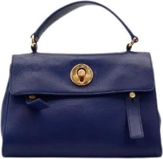 Saint Laurent Vintage, unisex, Blauw, ONE Size, Pre-owned Le Muse Two
