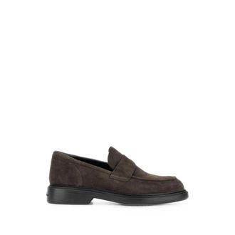 Hogan H704 Loafer - male - Hogan - Loafers - Brown - 9 1/2 UK - Shoes