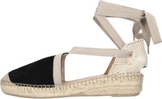 Fred De La Bretoniere Romi Luz Espadrilles - Dames - Espadrilles - Zwart - 38 EU - Leer - Schoenen