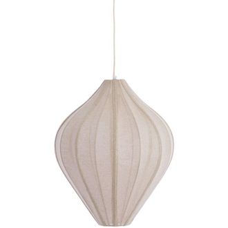 Light & Living L&aacute;mpara colgante - Pasto - natural - textil - - Light&living