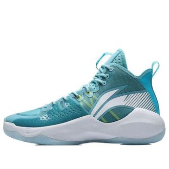 Li-Ning Combat High White Blue Green ABAR059-2