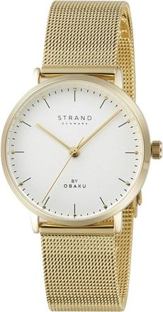 Obaku Womens Gonone White Dial Watch