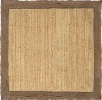 vidaXL Alfombra De &Aacute;rea Gris 200 X 200 Cm Yute Vidaxl