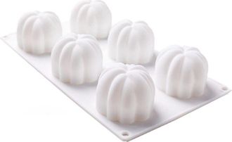 OEM Stampo In Silicone Bianco A Forma Di Zucca Per Torte, Stampi Per Dessert Per La Cottura E Decorazioni Di Halloween, Resistente - Crezuo