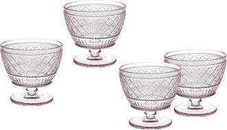 Godinger Set Of 4 Claro Ice Cream Bowls