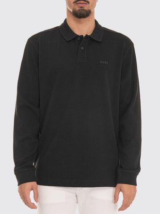 HUGO BOSS Polo in cotone a nido dape