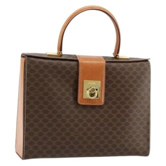 Celine Pre-owned Handbags, female, Brown, Size: ONE SIZE Pre-owned Vintage Hand Bag