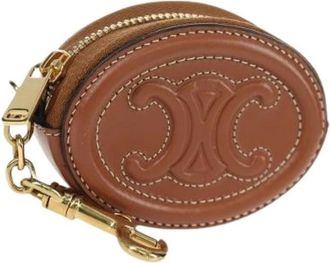 Celine Pre-owned Wallets, female, Brown, Size: ONE SIZE Pre-owned Coin Purse