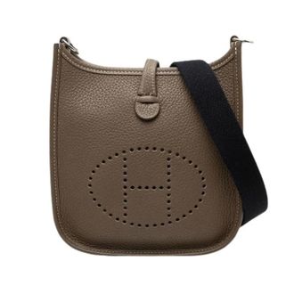 Herm&egrave;s Pre-owned Evelyne TPM - Dames - Pre-owned - Bruin - Maat: ONE Size Leer
