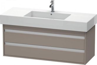 Duravit Ketho Neceser De Pared 6642, 2 Cajones, 1200mm, Para - Duravit