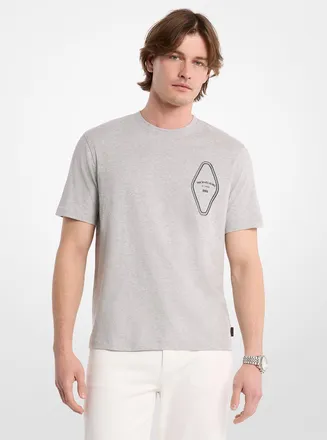 Michael Kors Graphic Logo Cotton T-Shirt