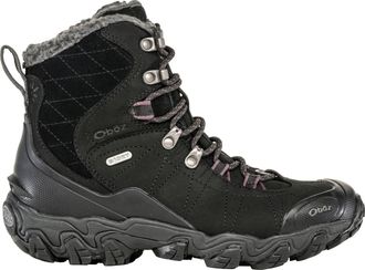 Oboz Footwear Womens Bridger 7 Insulated B-Dry Waterproof Boot In Black