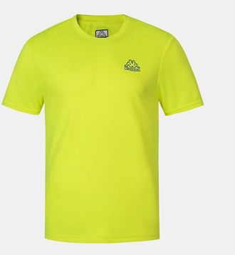 Kappa Mens Mens Quick Dry T-Shirt - Yellow - Size: 36