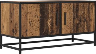 vidaXL Mueble De Tv 80 X 34,5 X 40 Cm Madera Envejecida Vidaxl