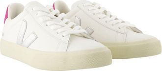 Veja Womens Campo Sneaker White Calfskin