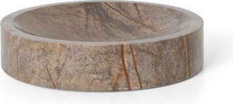 Ferm Living Scape Schale, Marmor braun