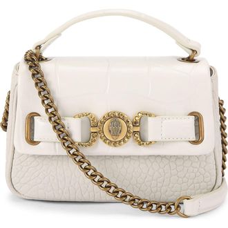 Kurt Geiger Mini Mansion Convertible Crossbody Bag in Bone at Nordstrom Rack