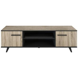 Calicosy Calicosy - Mueble de tv con 2 puertas y 2 nichos de 151,4 cm - Wayne