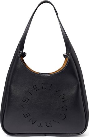 Stella McCartney small tote bag - women - Polyester/Polyurethane - One Size - Black
