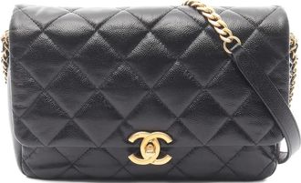 Chanel Borsa a spalla matelass&eacute; - Nero